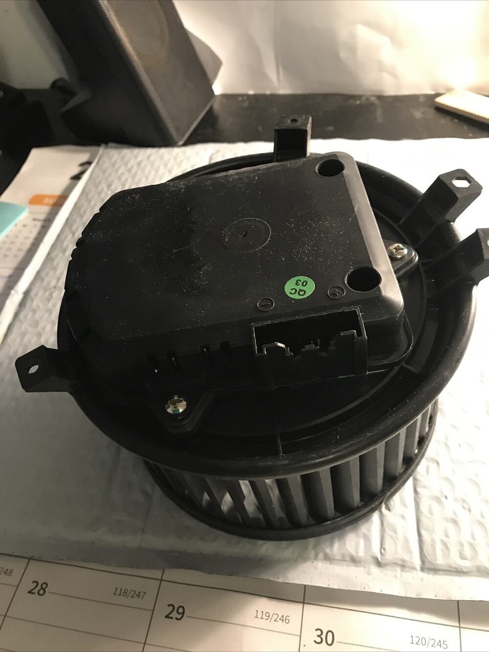 POHILA Front Side HVAC Heater Blower Motor BM00015WDX